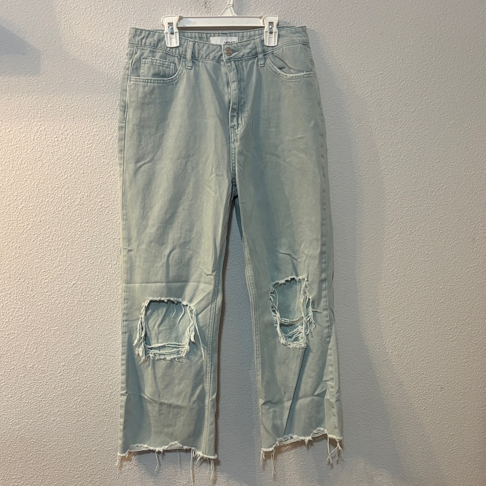 Vervet Light Blue Distressed Women Jeans